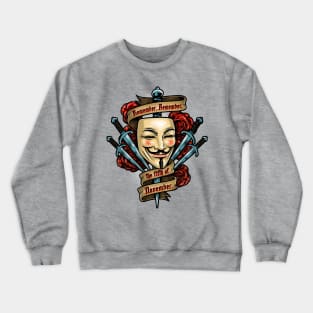 fifth of november Crewneck Sweatshirt